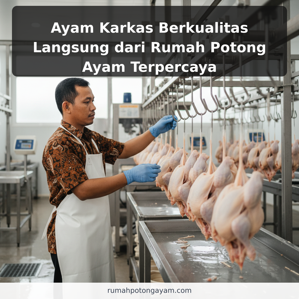 Ayam Karkas Berkualitas Langsung dari Rumah Potong Ayam Terpercaya