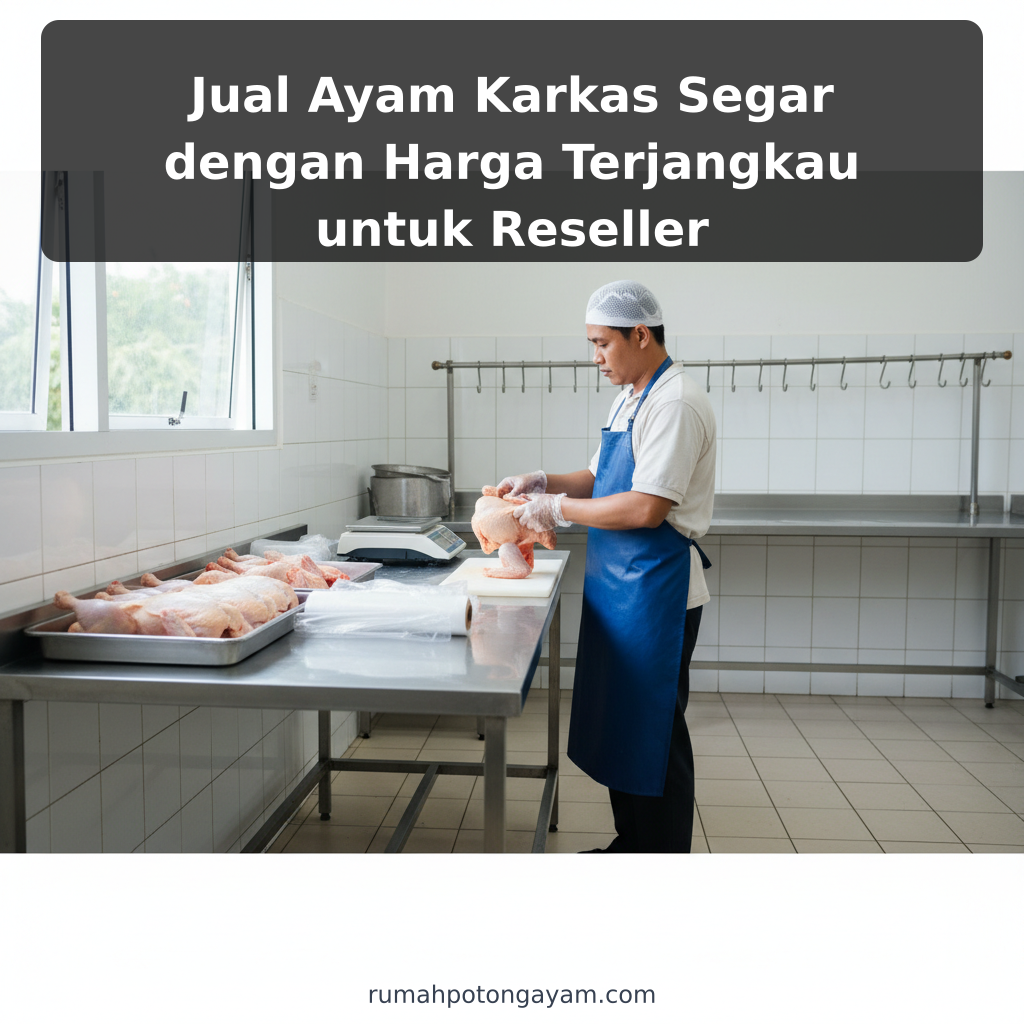 Jual Ayam Karkas Segar dengan Harga Terjangkau untuk Reseller